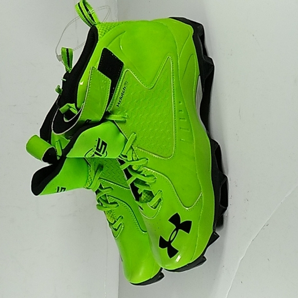 Under Armour UA Shoes Under Armour Green And Black Size 25 To 13